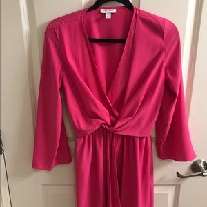 Hot Pink TOPSHOP Cocktail Dress